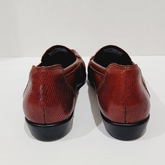 SAS Penny J Women's Slip On Loafers Sz 8.5 Brown Siena Leather Tripad Mocs Shoes - Picture 6 of 11